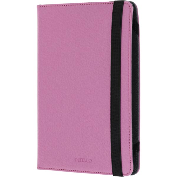 Deltaco 8\" Universal Tablet Stand Case, Pink